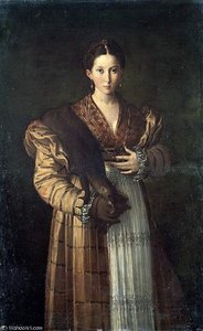 The Courtesan Antea, Capodimonte, Napo — Parmigianino
