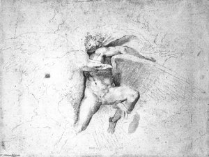 The Rape Of Ganymede — Giulio Clovio