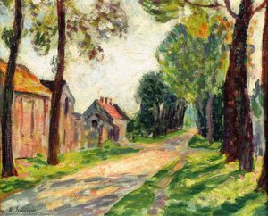 Street In Lagny, In Chessy — Henri Lebasque