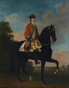 William Henry Kerr (1710–1775), 4th Marquess Of Lothian, General — David Morier