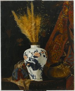 Flowers In A Vase — Osman Hamdi Bey