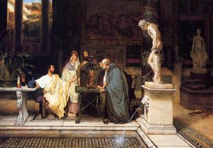 Amante Dell'arte Romana — Lourens Alma Tadema