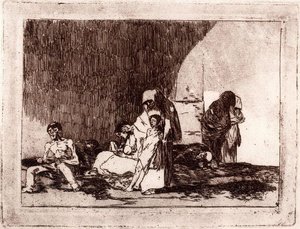 Los Enfermos Y Los Sanos — Francisco José De Goya Y Lucientes