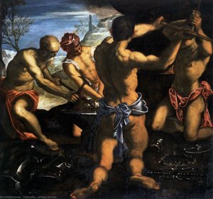 Forgia Di Vulcano — Jacopo Tintoretto