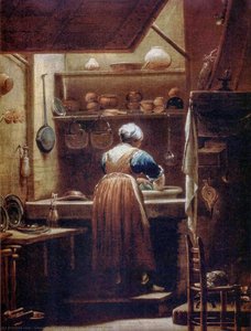 The Scullery Maid — Giuseppe Maria Crespi