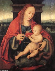 Virgin And Child — Joos Van Cleve