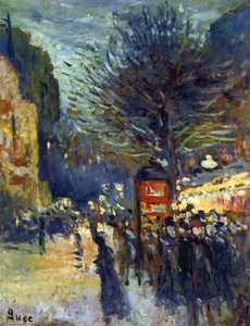 Street In Paris — Maximilien Luce