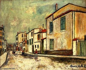 Rue De Banlieue 1 — Maurice Utrillo