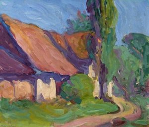 Bakom Kornstacken, Polen — Robert Polhill Bevan