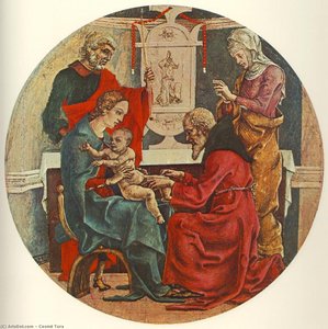 Circumcision (dalla Predella Del Polittico Roverella) — Cosmè Tura