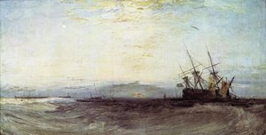 A Ship Aground — Joseph Mallord William Turner
