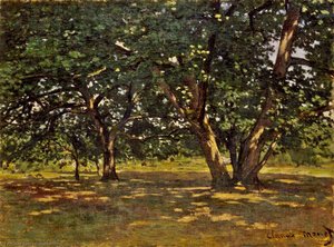 Fontainbleauška Gozd — Claude Monet