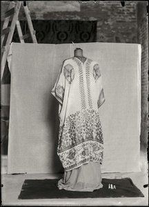 Printed Cotton Tunic With Knossos Motifs — Mariano Fortuny