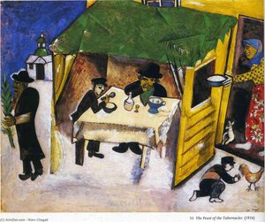 La Fête Des Tabernacles — Marc Chagall
