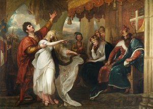 Hamlet: Act Iv, Scene V (ophelia And Laertes) — Benjamin West