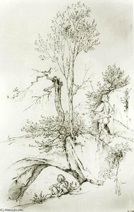 Landscape With Wanderer — Moritz Von Schwind