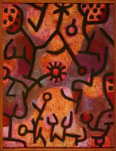 Flora On Rocks Sun — Paul Klee