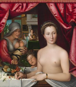 A Lady In Her Bath — François Clouet