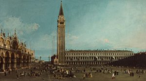 Der Markusplatz, Venedig — Giovanni Antonio Canaletto