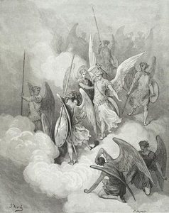 Abdiel Ir Šatas — Gustavas Dorė