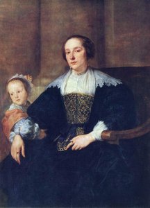 La Moglie E La Figlia Di Colyn De Nole — Sir Anthony Van Dyck