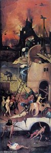 Das Haywain-triptychon (rechte Flügel) — Hieronymus Bosch