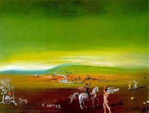 Ampurdanese Landscape,, 1978 - Łączę informacje o dziele i jego twórcy oraz dodatkowe badania dotyczące Dalego i innych artystów związanych z surrealizmem. Dodatkowe dane o muzeach poświęconych sztuce Dalego oraz szczegółowy opis jego życia i twórczości.