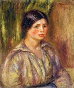 Portrait D'une Jeune Femme 1 — Pierre-auguste Renoir