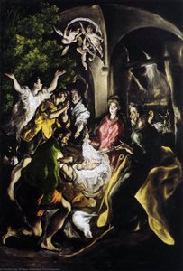 The Adoration Of The Shepherds — El Greco