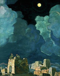 Mekheski - Měsíční Lidé — Nikolai Roerich