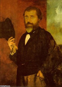 Sebeportrét — Hilaire-germain-edgar Degas