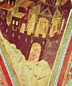 St Luke (detail) — Cimabue