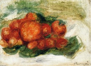 Natura Morta Con Fragole — Pierre-auguste Renoir