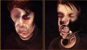 Two Studies For Self-portrait — Francis Bacon