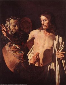 The Incredulity Of St Thomas — Matthias Stom