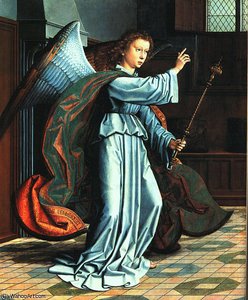 The Angel Of The Annunciation, Originally Part Of A — Gerard David