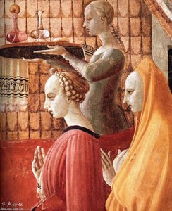 Birth Of The Virgin (detail) — Paolo Uccello