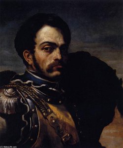 A Carabinier With His Horse — Théodore Géricault
