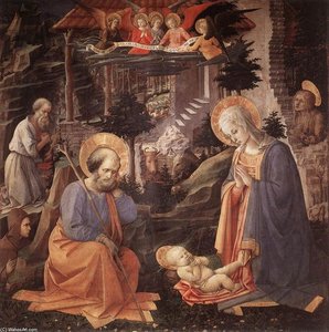 Adorazione Del Bambino — Filippo Lippi