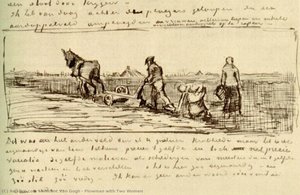 Der Pfluger Mit Zwei Frauen — Vincent Willem Van Gogh