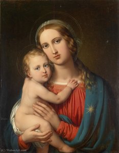 Madonna And Child — Johann Nepomuk Ender