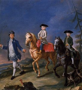Promenade On Horseback — Pietro Longhi