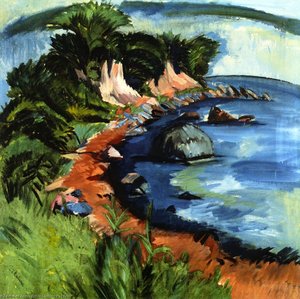 Přístav Fehmarn — Ernst Ludwig Kirchner