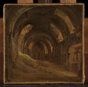 Vaulted Interior — François Marius Granet