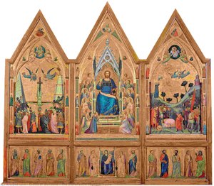 The Stefaneschi Triptych (recto) — Giotto Di Bondone