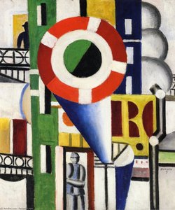 El Disco En La Ciudad — Fernand Léger