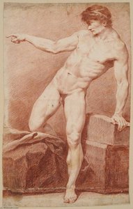 Male Nude — Charles-andré Van Loo