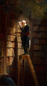The Bookworm — Carl Spitzweg