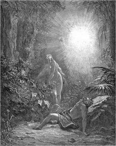 Adamas Ir Eva — Gustavas Dorė