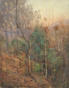 Autumnal Woodland Scene — Benjamin Haughton